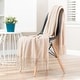 preview thumbnail 37 of 59, Chanasya Textured Knit Acrylic Throw Blanket With Tassels