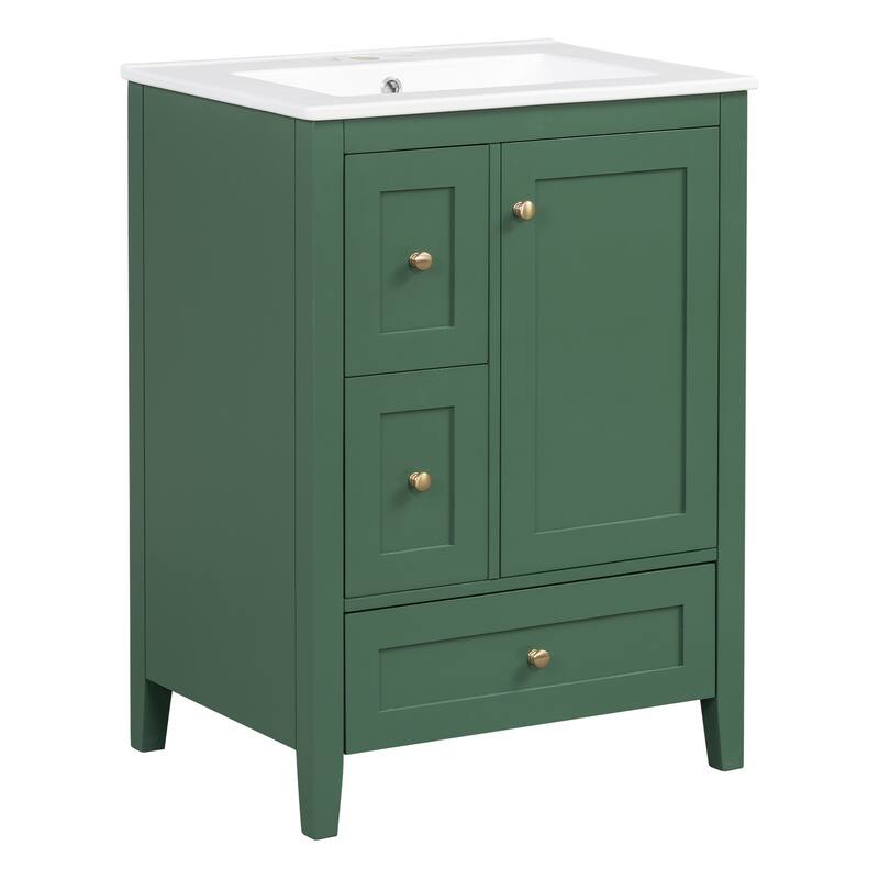 24 " Bathroom Vanity with Storage
