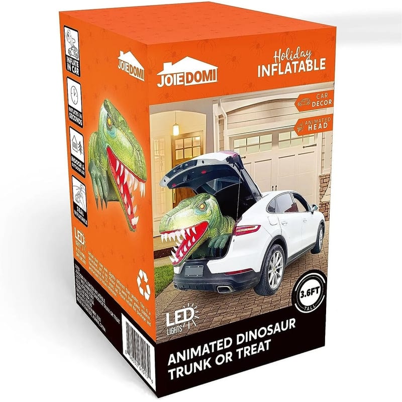 3.6 ft Halloween Inflatable Dinosaur