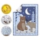 preview thumbnail 2 of 3, The Peanutshell Under the Stars 3 Piece Crib Bedding Set for Baby Boys