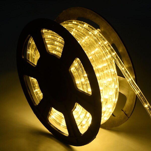 Costway 100 2 Wire Led Rope Light Christmas Decorative Party