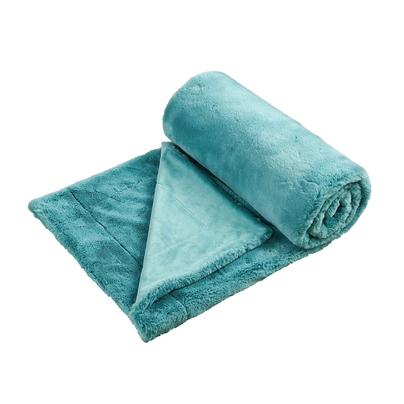 Home Soft Things FoxFauxFur Throw 50"x60"/60"x80"