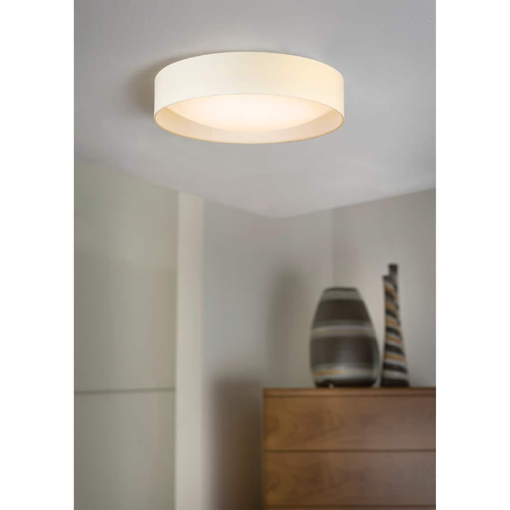 Eglo Orme LED Flush Mount Ceiling Light with Acrylic Diffuser