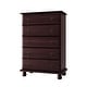 preview thumbnail 5 of 4, 100% Solid Wood Traditional Kyle 5-Drawer Chest by Palace Imports