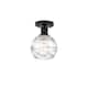 Option Matte Black / Clear Deco Swirl