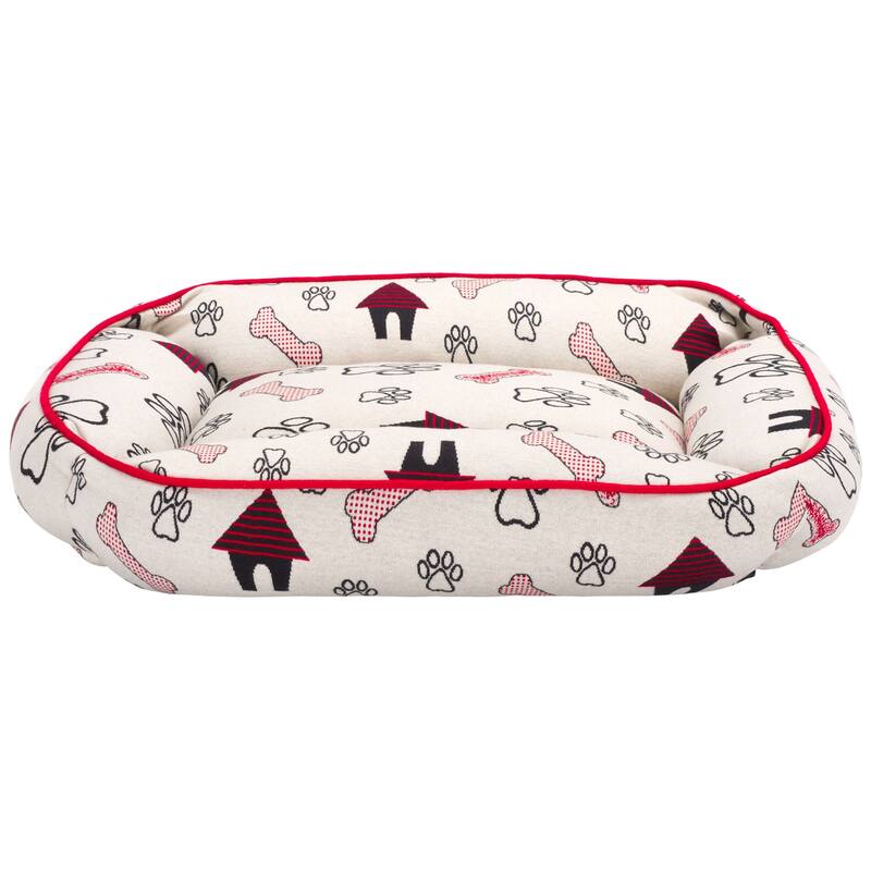 SAFAVIEH Pet Collection Genji Dog Bed - 16W  x 24D