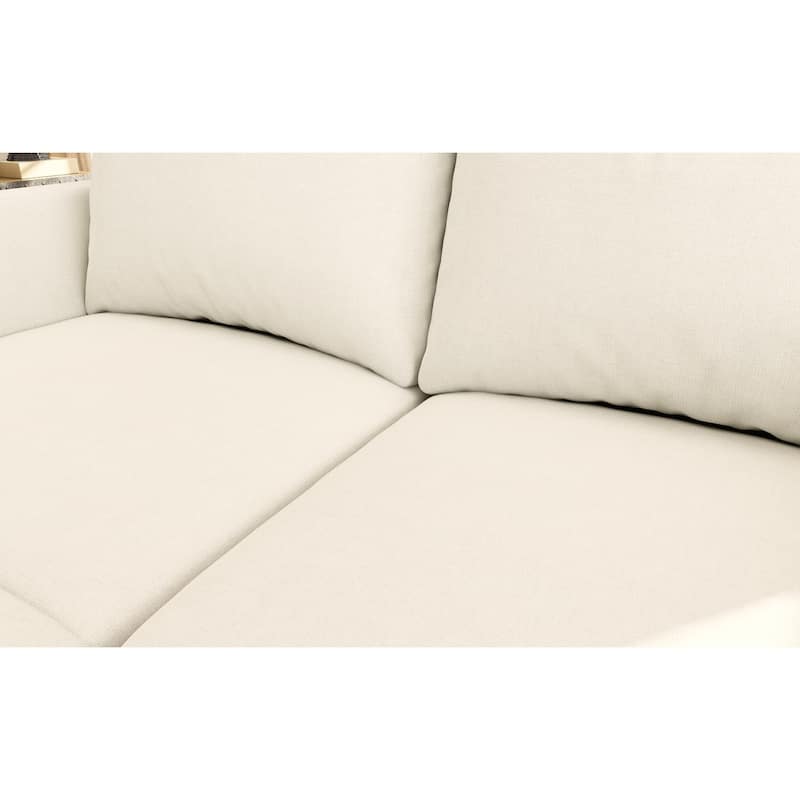 Christopher Knight Home - Stellar Modular U-Shaped Sectional Sofa Bed with Storage, 6 Seats, Ottoman, and Chenille Fabric
