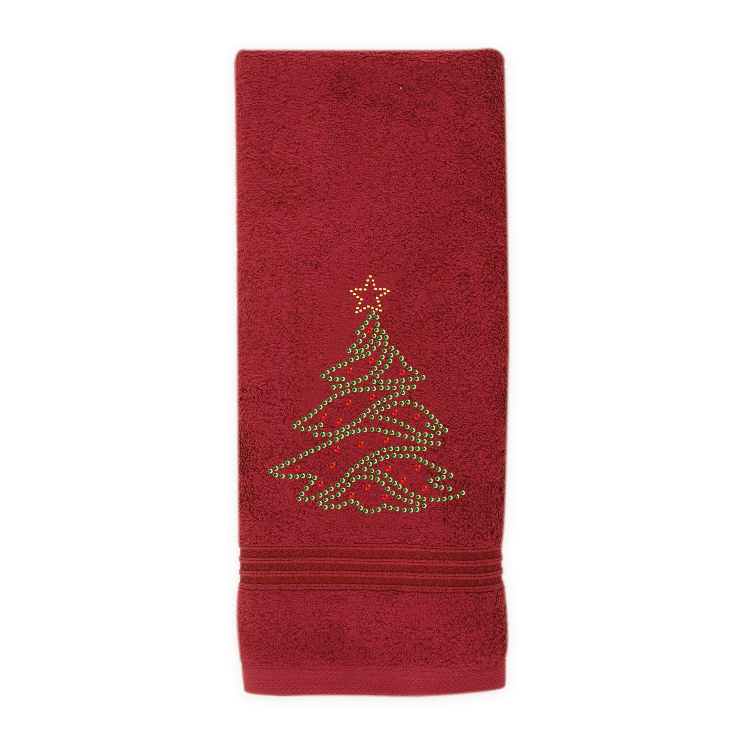 Rhinestone hand towels deals