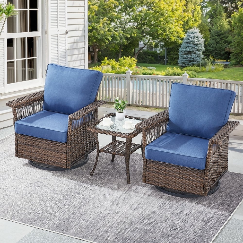 Gymojoy Patio Furniture Set with Professional Outdoor Cushions