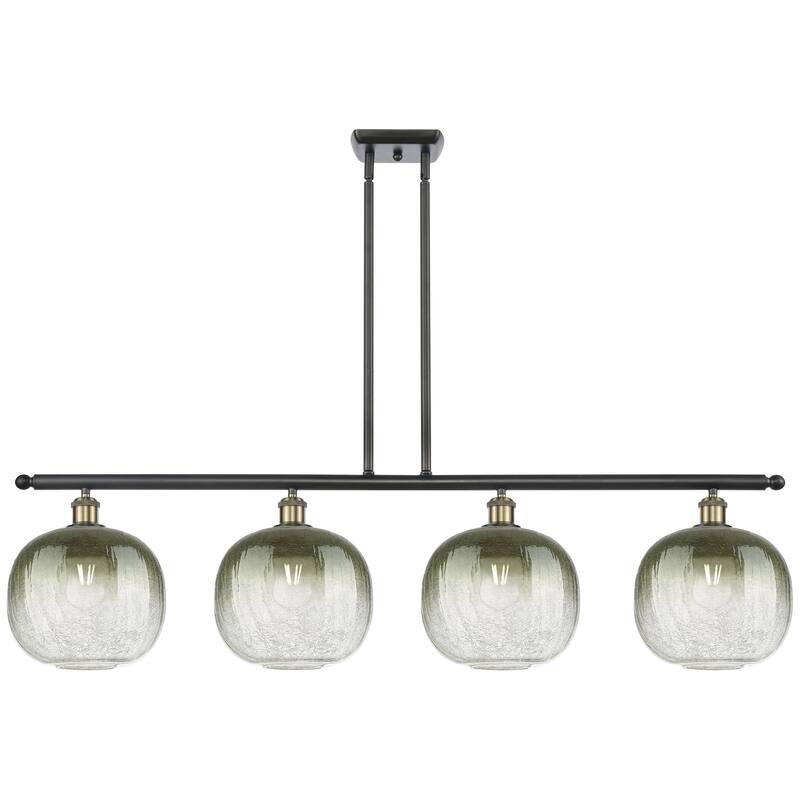 Innovations Lighting Endless Possibilities Ballston - Brookhaven Sphere - 4 Light 49" Stem Hung Island Light