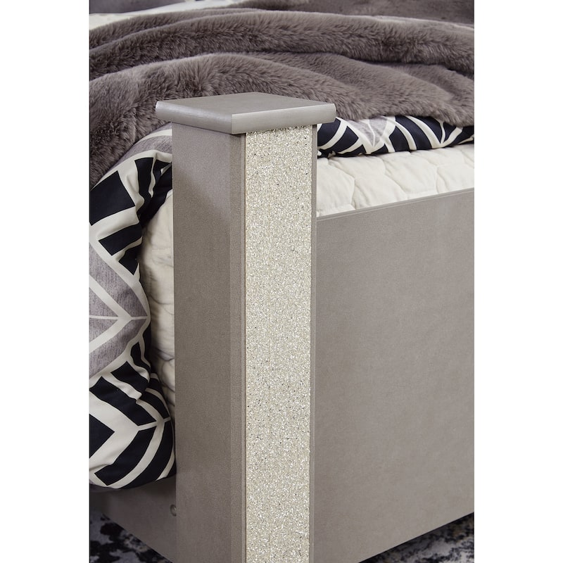Signature Design by Ashley Surancha Gray Poster Bed