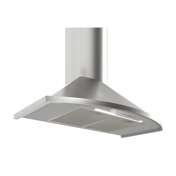 Zephyr ZSAE30DS 685 CFM 30" Wide Wall Mount Range Hood with