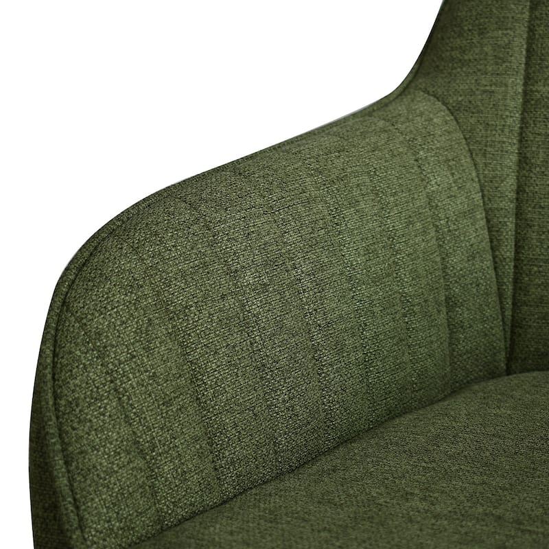 Upholstered Dining Chair with Arms (Set of 2)