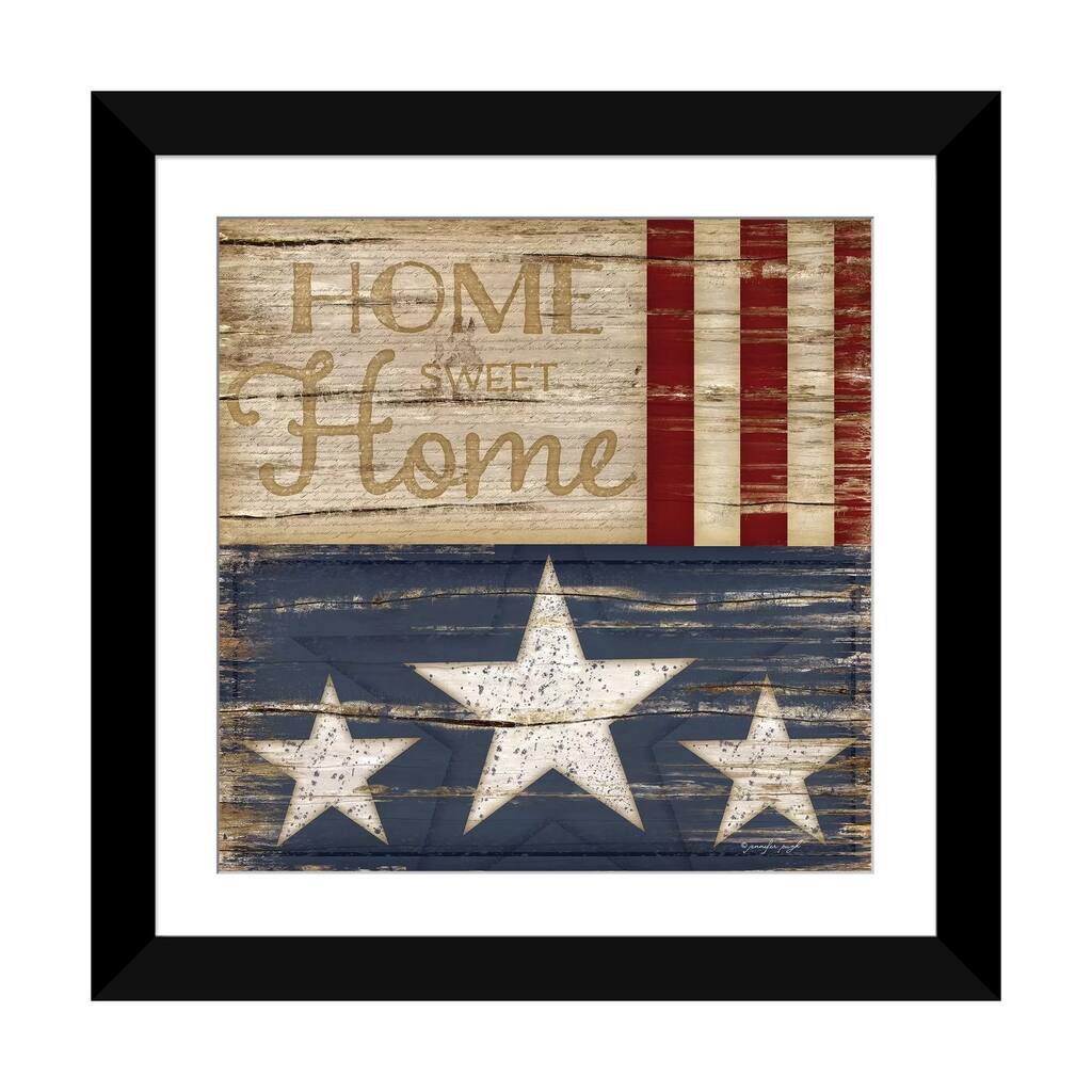 iCanvas "Home Sweet Home" by Jennifer Pugh