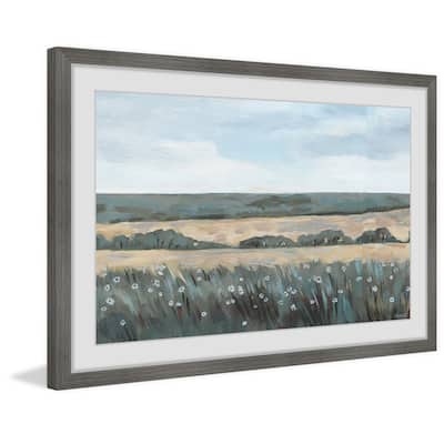 Walk in the Fields Framed Print