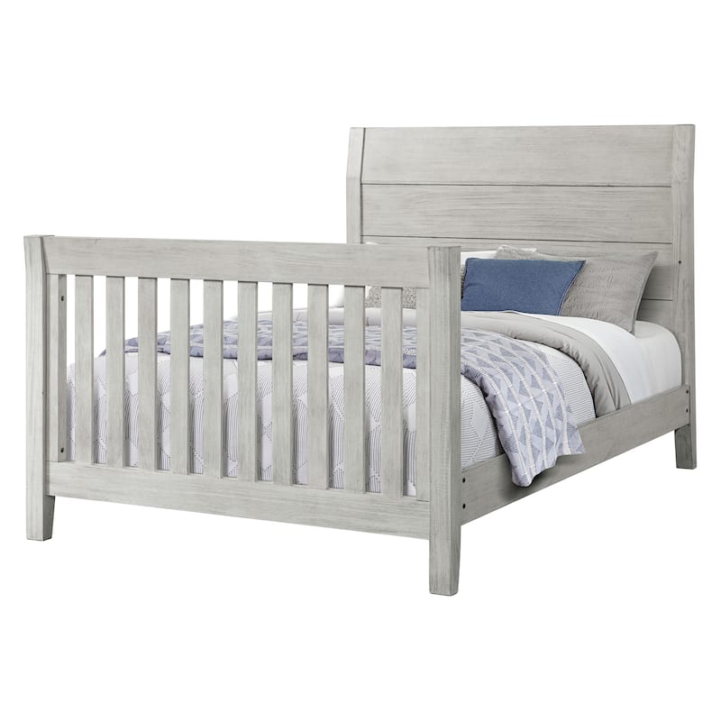 Timber Ridge 57" Wide Wood Convertible Crib, Weathered Washed Sierra