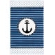 preview thumbnail 15 of 22, SAFAVIEH Carousel Kids Aftina Nautical Anchor Rug 2' x 3' - Navy/Ivory - Rectangle