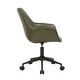 preview thumbnail 21 of 24, Porthos Home Jamar PU Leather Office Chair with Metal Roller Base