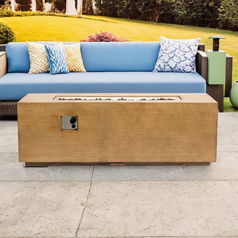 70 in Large Fire Pit Table With 60000 BTU/19kW Heat Output
