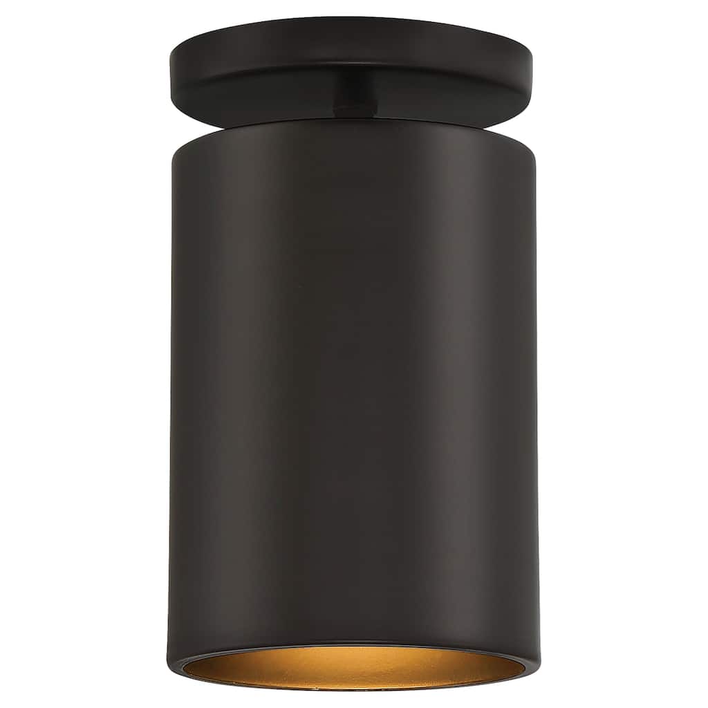Pint Outdoor LED Flush Mount - Matte Black