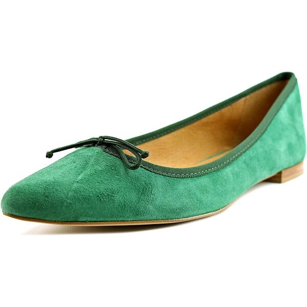 dark green flats womens