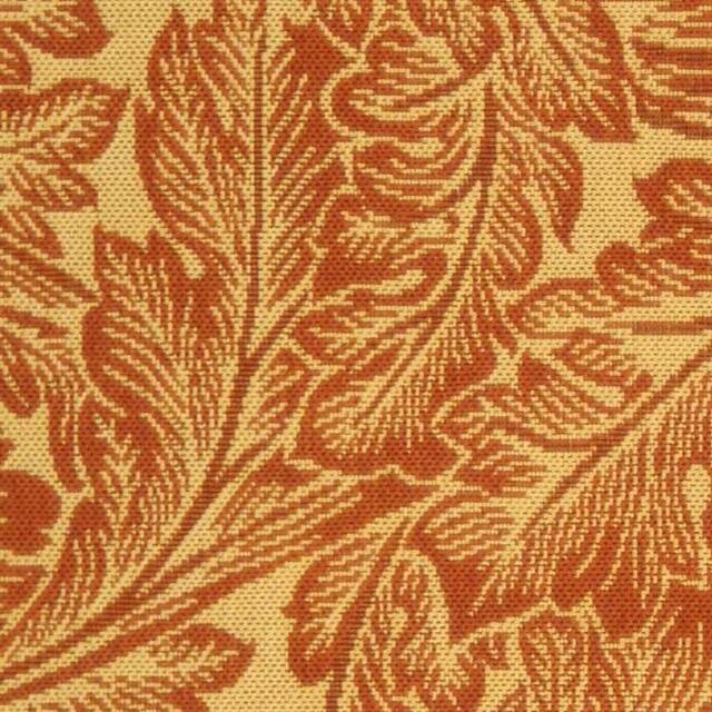 SAFAVIEH Courtyard Bettyjane Tropical Leaves Indoor/ Outdoor Area Rug