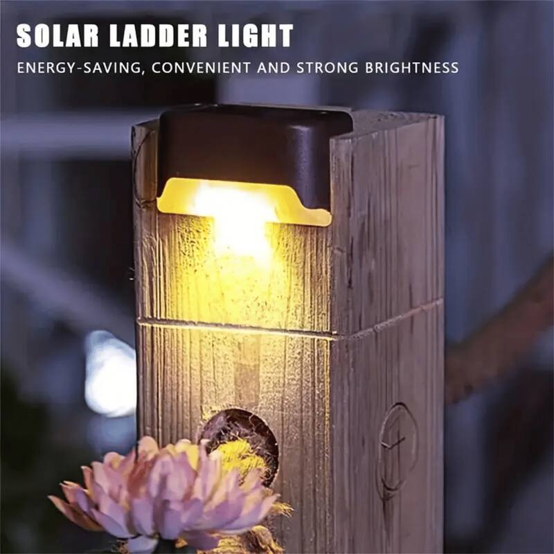White light 32PCS Solar Deck Lights Outdoor