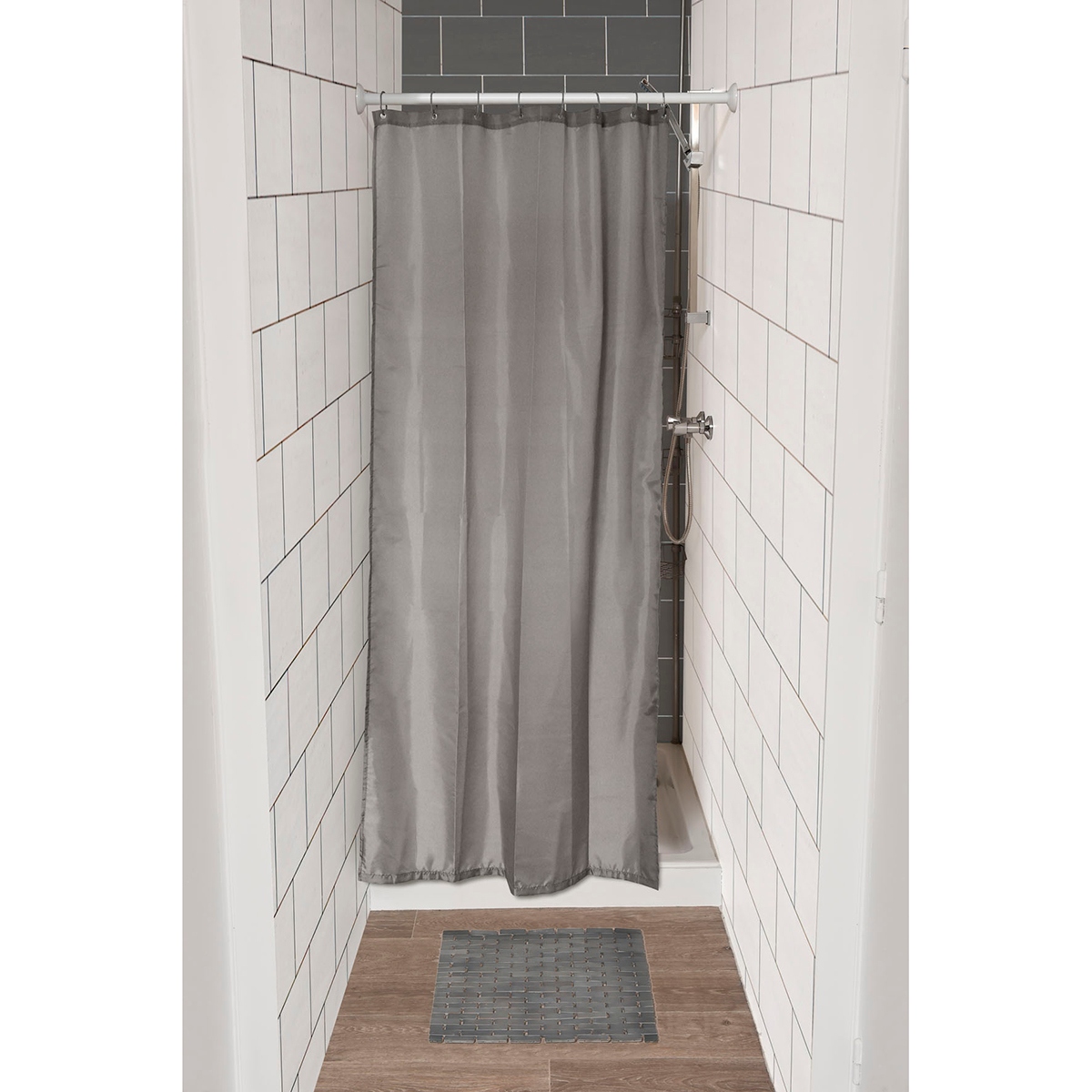 Narrow deals shower curtain