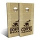 preview thumbnail 1 of 7, Country Living Coffee Bean Sack Outdoor Cornhole Board Set Backyard 2x4 - NO Accessories