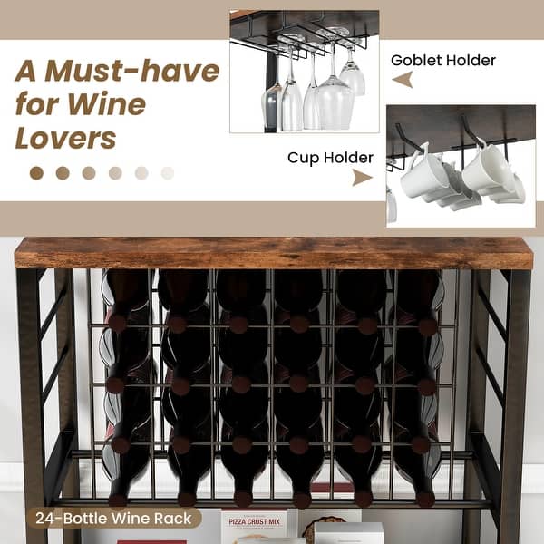 Aazon.co: Wall Ounted Wine Rack With LED Lighting Glass Holder