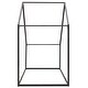 preview thumbnail 3 of 6, Twin Size Metal House Bed Frame with Roof Design, Open and Versatile Space for Kids