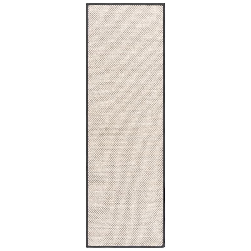 SAFAVIEH Natural Fiber Lorine Casual Border Sisal Rug