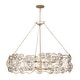 preview thumbnail 2 of 4, Varaluz Ethereal Rose Chandelier - Havana Gold Ombre