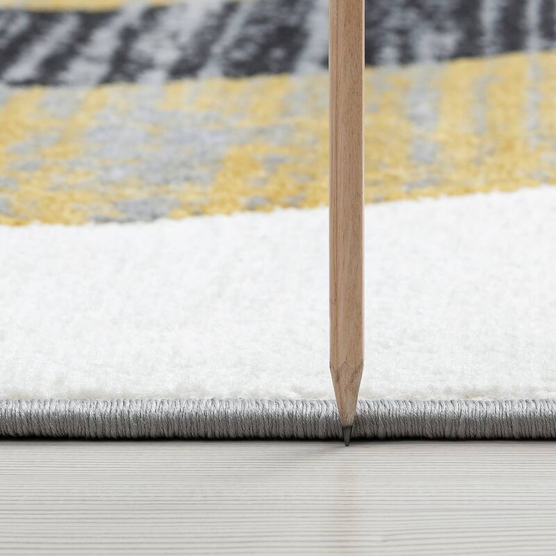 Wyman Modern & Contemporary Abstract Indoor Area Rug