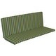 preview thumbnail 19 of 20, Full Bench Cushion 4 Foot - Lime Stripe