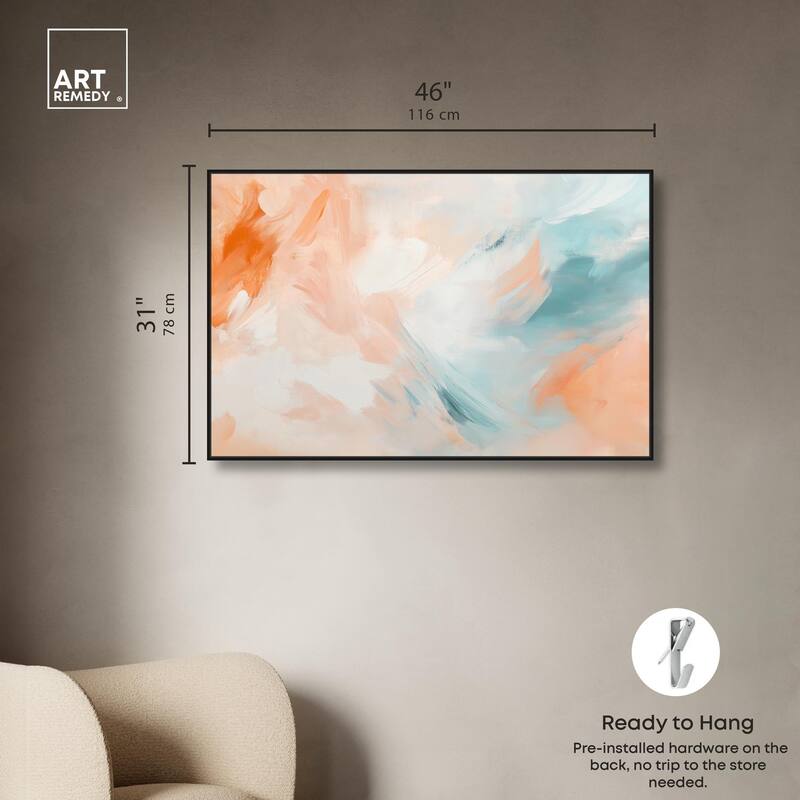 Sunrise Palette II Canvas by Art Remedy