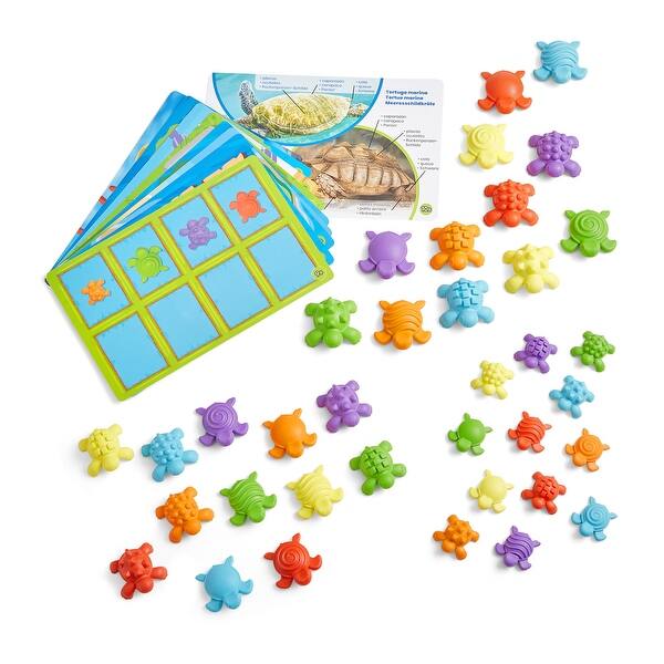 slide 2 of 3, Hand2Mind Tactile Turtles Math Activity Set - Multi Multi - Kids
