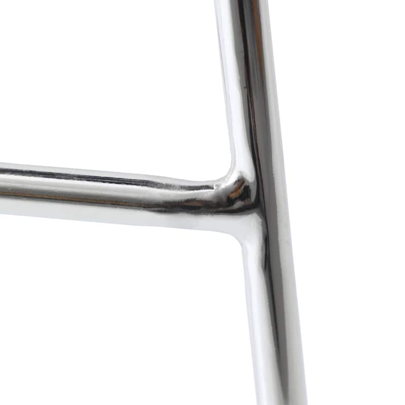 Melrose Modern Wood Saddle Seat Counter Stool by LeisureMod
