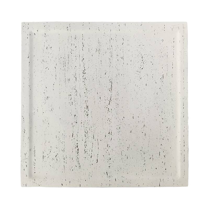 28" Square MGO Coffee Table with a Natural Stone-Look Finish