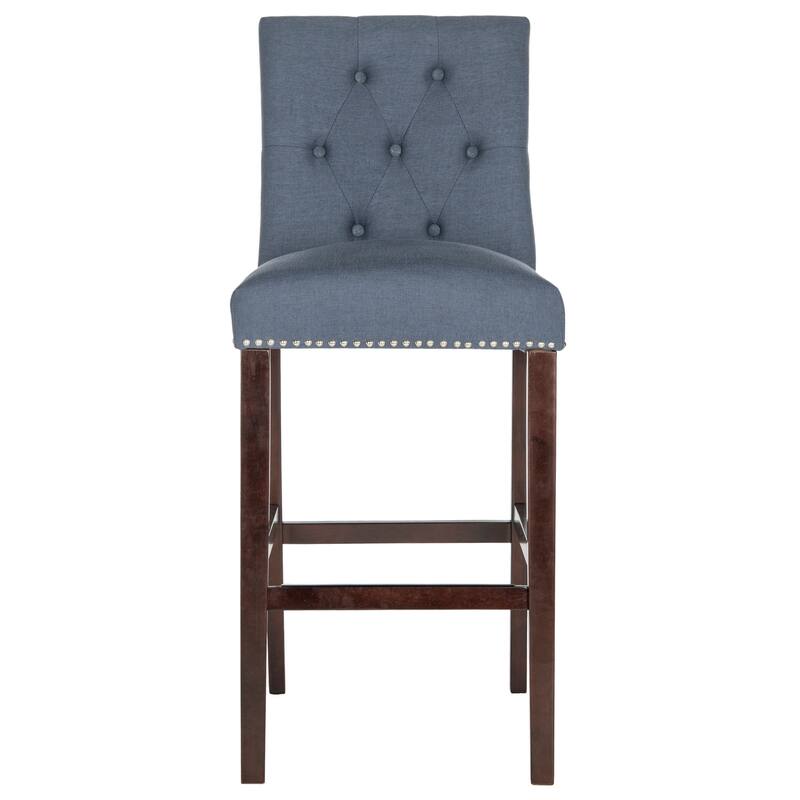 SAFAVIEH Jelka 31.5 Inch Bar Stool (Set of 2) - 19" x 20" x 44" - 19Wx23Dx44H