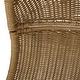 preview thumbnail 6 of 16, Ripley Wicker Hanging Chair by Christopher Knight Home
