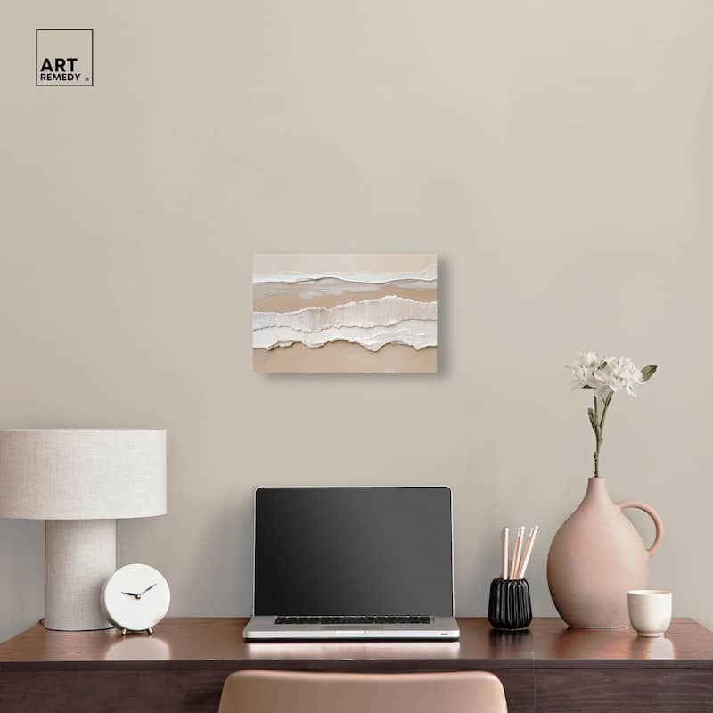 Textured Sea II Canvas by Art Remedy, Gallery Wrapped