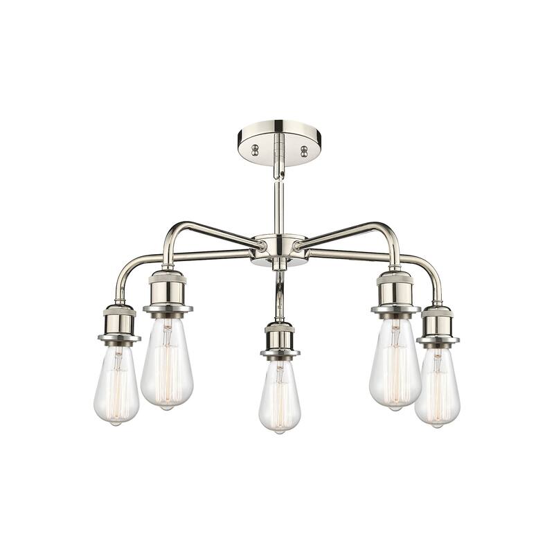 Innovations Lighting 516-5CR-16-24 Eaton Chandelier Eaton 5 Light 24"
