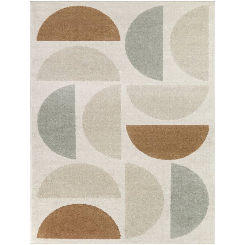 Newsam Modern Geometric Area Rug