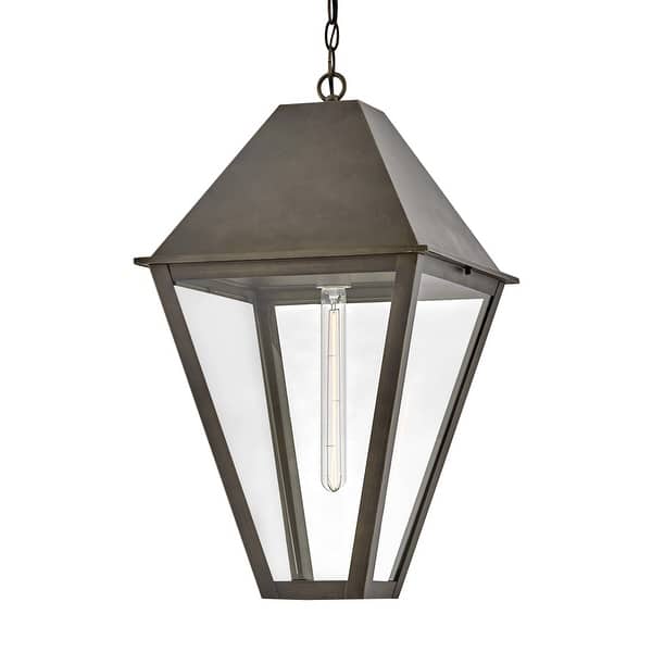 slide 2 of 4, Hinkley Lighting 28862 Endsley 14" Wide Pendant Blackened Brass