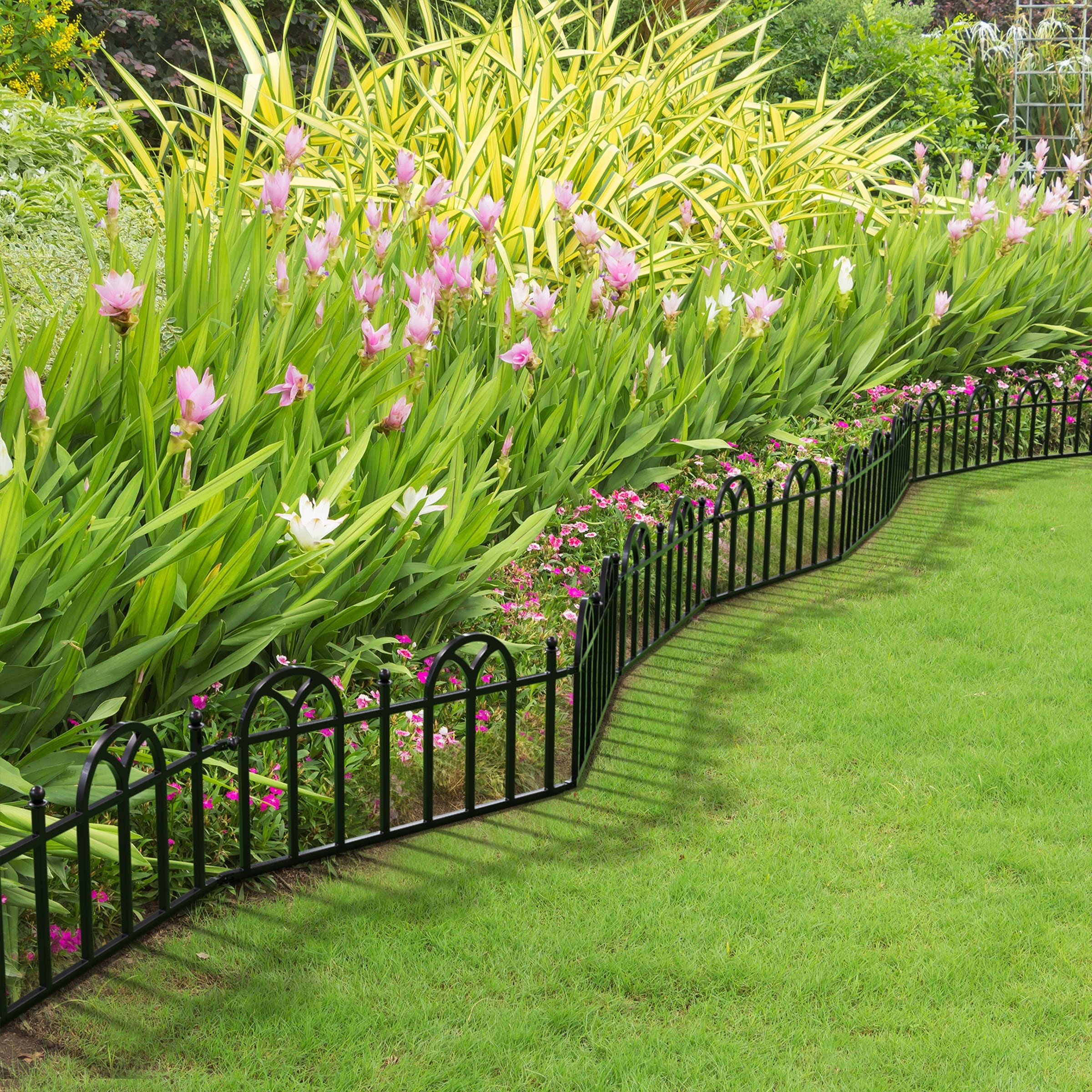 Garden edging best sale fence