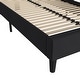 preview thumbnail 46 of 73, Upholstered Platform Bed with headboard