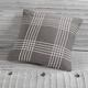 Madison Park Signature Essence Gray Cotton Clip Jacquard Comforter Set