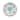 Abode Homewares Rio Turquoise Melamine Floral Round Serving Platter - Multicolor - 14"