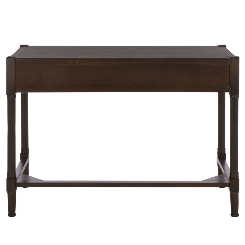 SAFAVIEH Zennure White Washed Grey Writing Desk